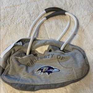 Gray Baltimore Ravens Women's Bag